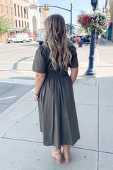 Kamryn Dress - Olive