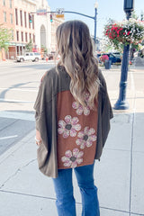 Alia Flower Pullover