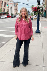 Ariah Flower Pullover