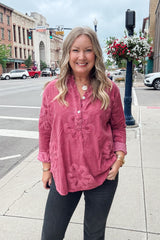 Ariah Flower Pullover