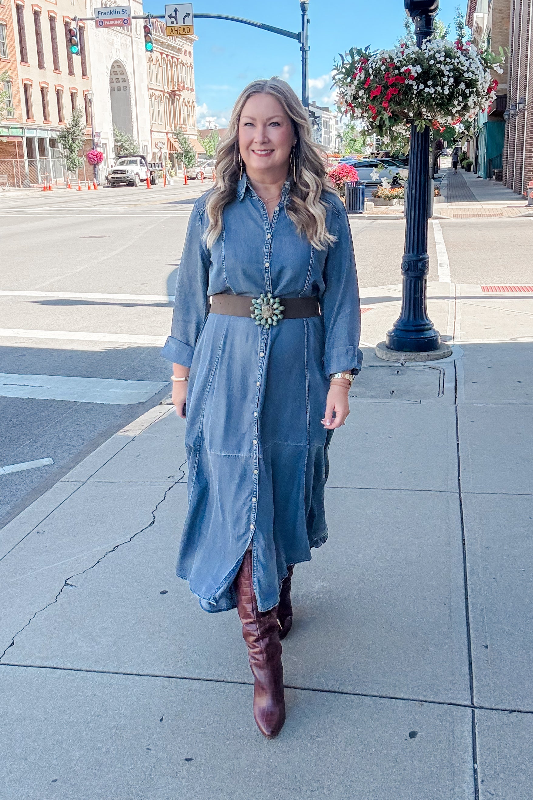 Jaded Gypsy Blue Skies Duster