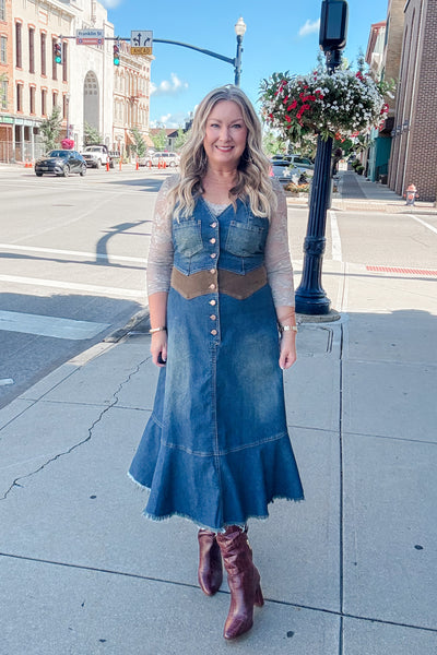Maliyah Denim Dress