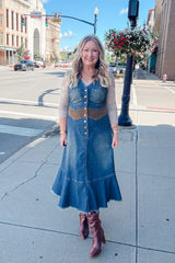 Maliyah Denim Dress