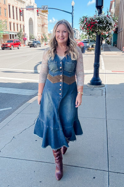 Maliyah Denim Dress