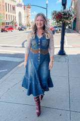 Maliyah Denim Dress