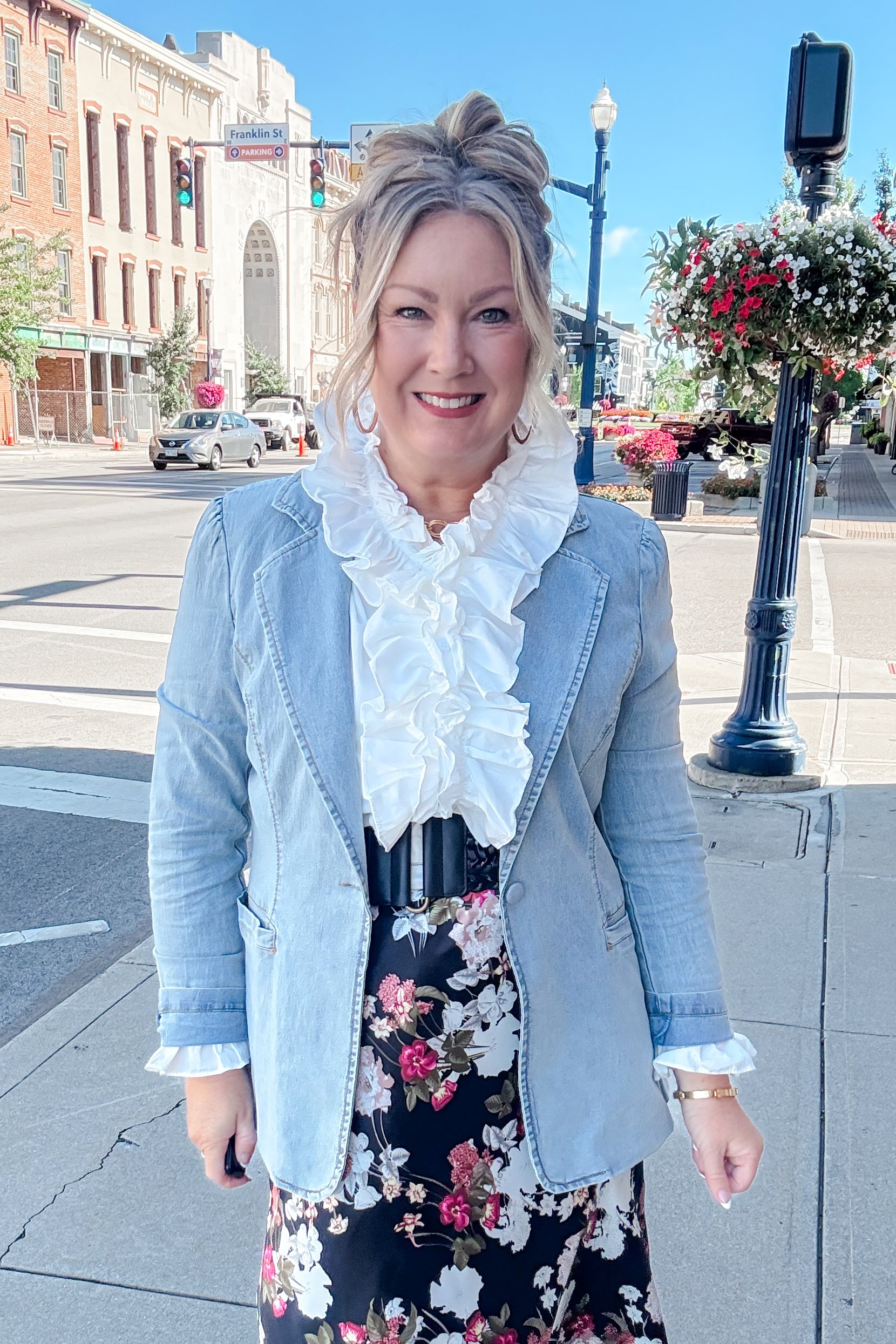 A Rare Bird Ruffle Shirt