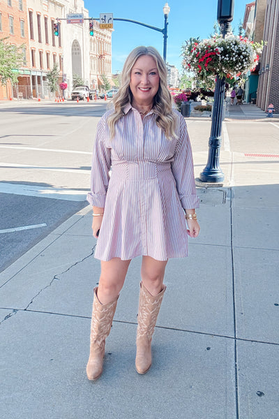 Rosalie Cinched Waist Dress
