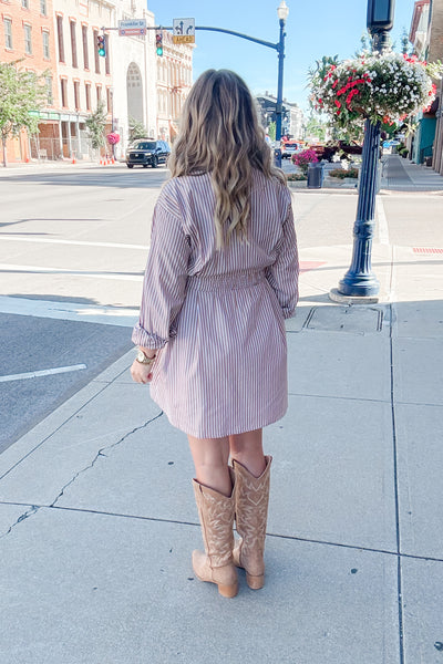 Rosalie Cinched Waist Dress