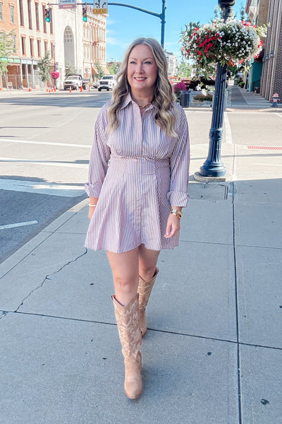 Rosalie Cinched Waist Dress