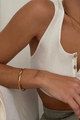 Arielle Bangle Bracelet - Gold