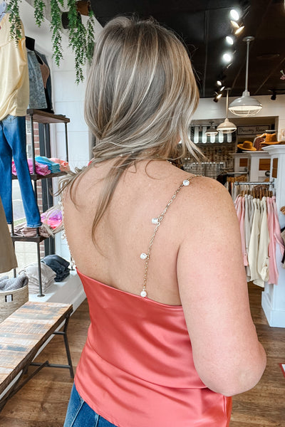 The Addilyn Tank Top - Rocco Red