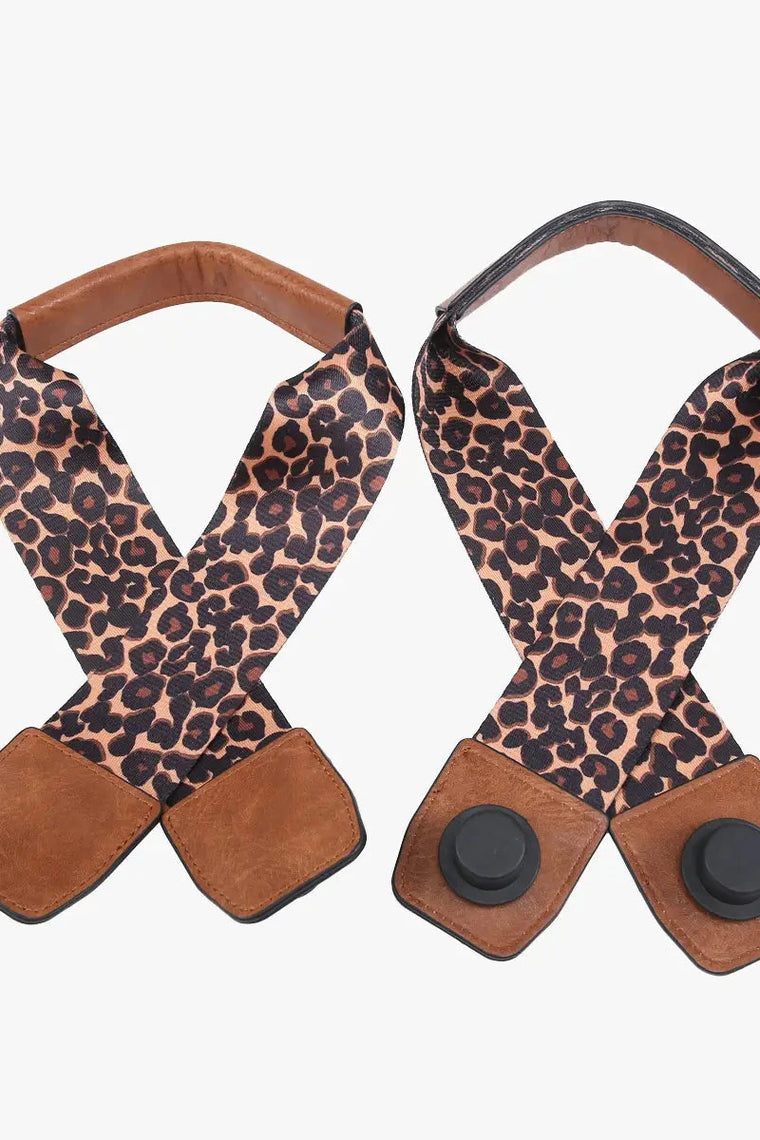 Guitar Strap For Versa Tote - Leopard