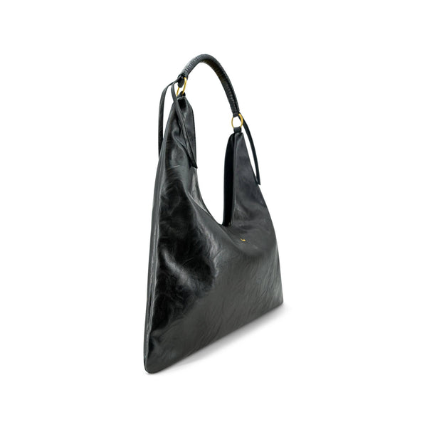 Soho Slouchy Fall Tote Bag - Black