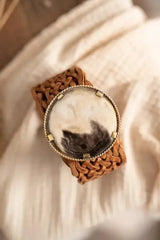Pluton Brown Leather Belt