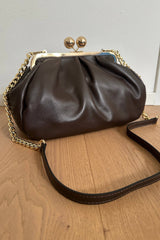 Pasticcino Kiss Lock Clutch - Black