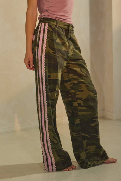 Camo Striped Pants